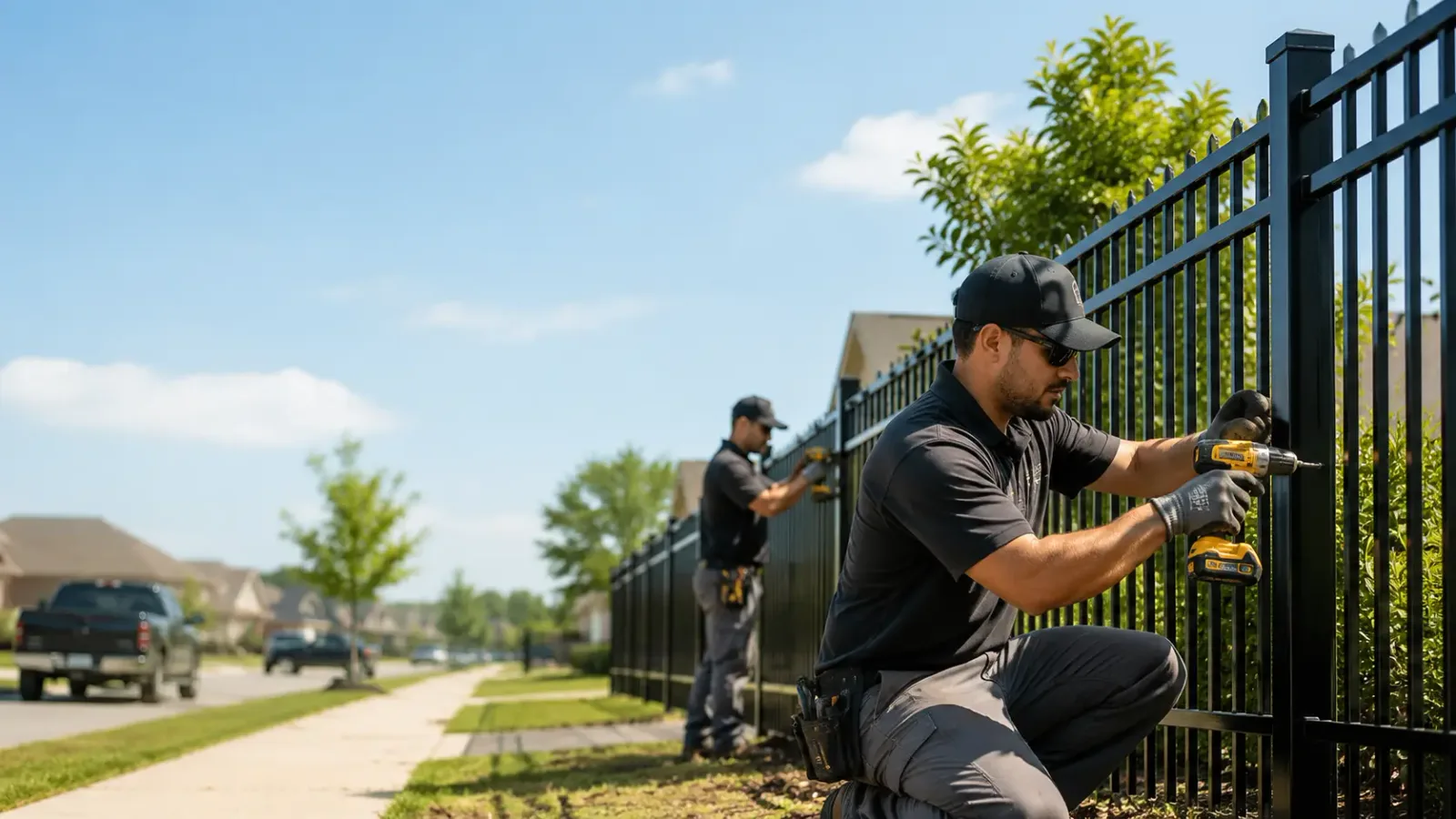 Metal Fence Installation in Allison, PA